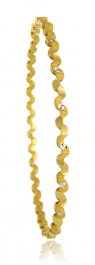 22Kt Gold 2 Tone Bangle ( Two Tone Bangles )
