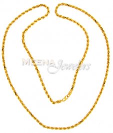 22 Kt Gold Mens Chain
