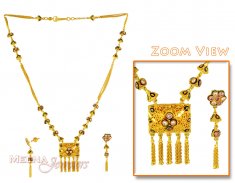 Designer Gold Necklace Set