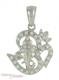 18Kt  OM Vinayaka pendant