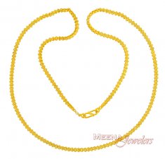 22K Gold Fancy Chain (25 Inch) ( Men`s Gold Chains )