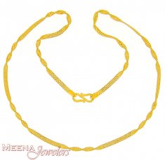22Kt Gold Chain (14 Inch)
