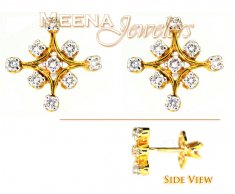 Genuine Diamond Earrings