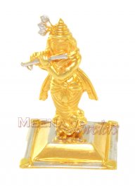 22Kt Gold Krishna Murti ( Ganesh, Laxmi, Krishna and other Gods )