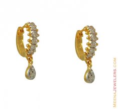 Clip On Earring With Hanging(22k)