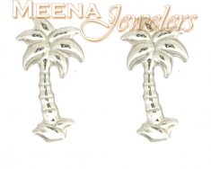 18Kt White Gold Earring