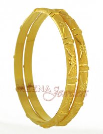 22K Gold Bangles ( Gold Bangles )