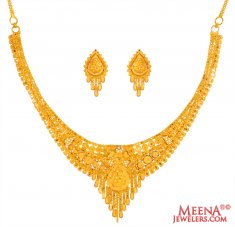 22 Karat Gold Necklace Set