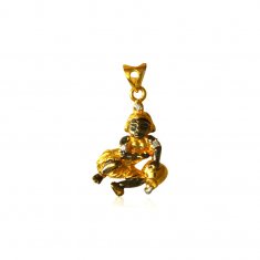 22 Kt Fancy Lord Krishna Pendant  ( Ganesh, Laxmi and other God Pendants )
