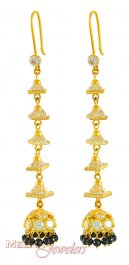 22Kt Hook Earrings ( Long Earrings )