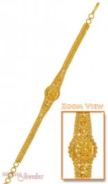 22Kt Gold Filigree Bracelet