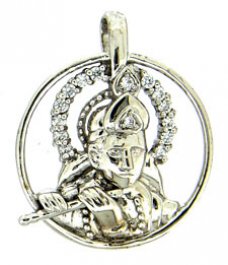18 Kt White Gold Pendant