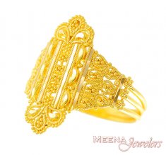 22k Filigree Gold  Ring