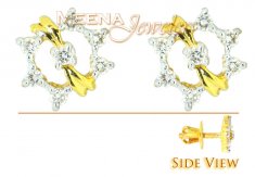 Genuine Diamond Earrings ( Diamond Earrings )