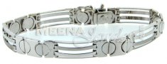 18 Kt Gold Mens Bracelet ( Men`s Bracelets )