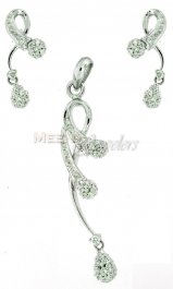 Genuine Diamond Pendant Set ( Diamond Pendant Sets )