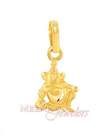 Ganesh Pendant (22K Gold)