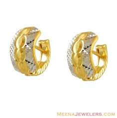 Designer Two Tone Clip On (22k)