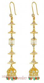 22Kt Gold Long Earrings