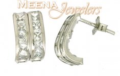 18Kt White Gold Earring