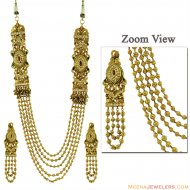 22k Exclusive Necklace Earring Set