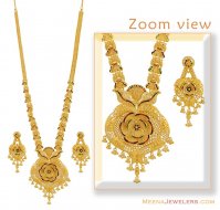22K Bridal Necklace Set