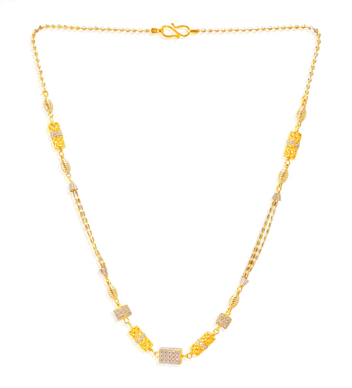 22kt Gold Fancy Necklace Chain