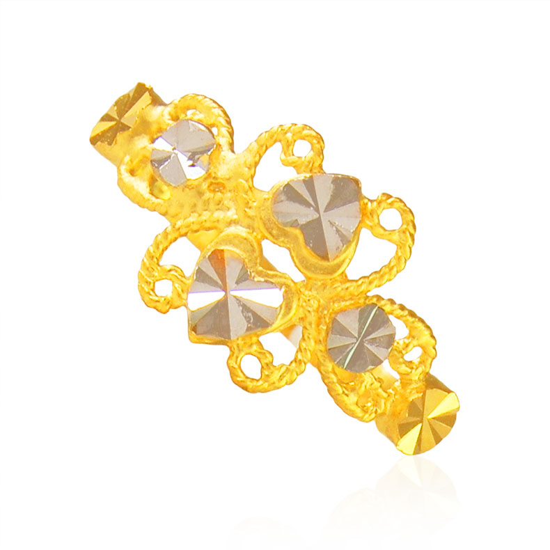 22K Gold Two Tone Ring 