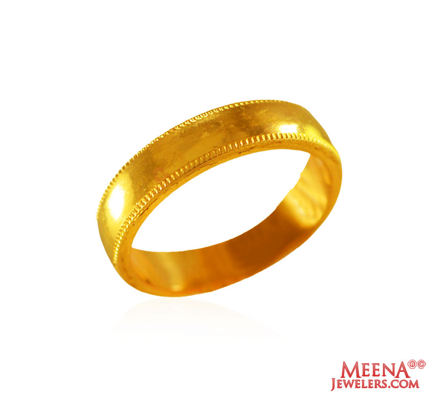 22 Karat Gold Wedding Band