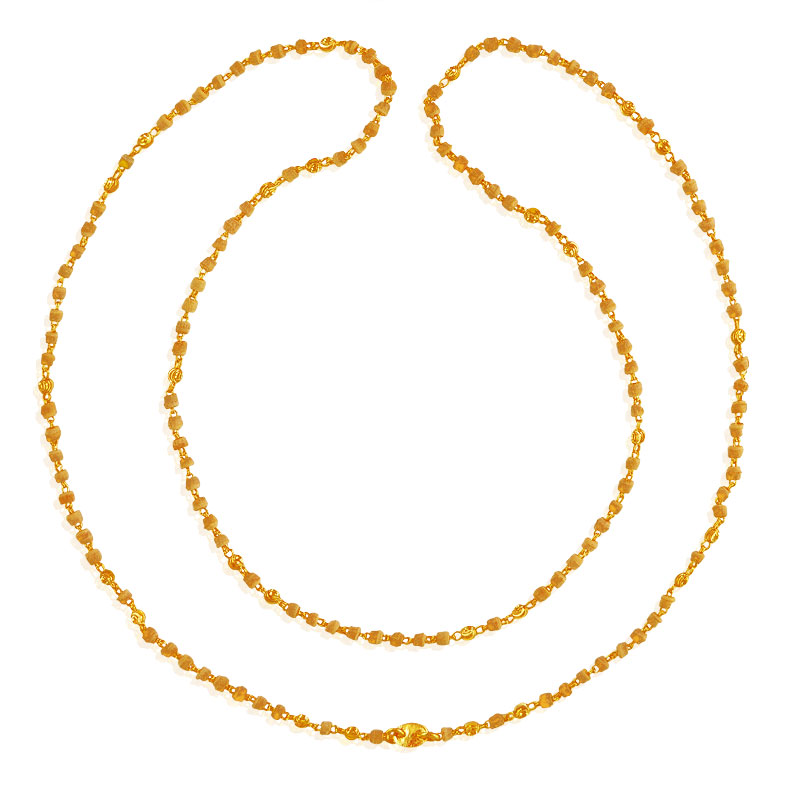 22KT Gold Tulsi Mala