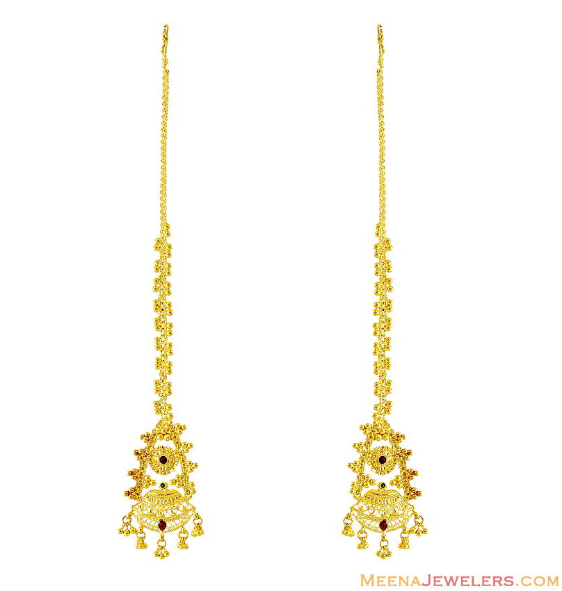 22K Meenakari Earrings