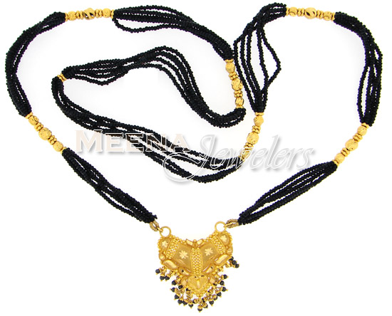 22Kt Gold Long Mangalsutra