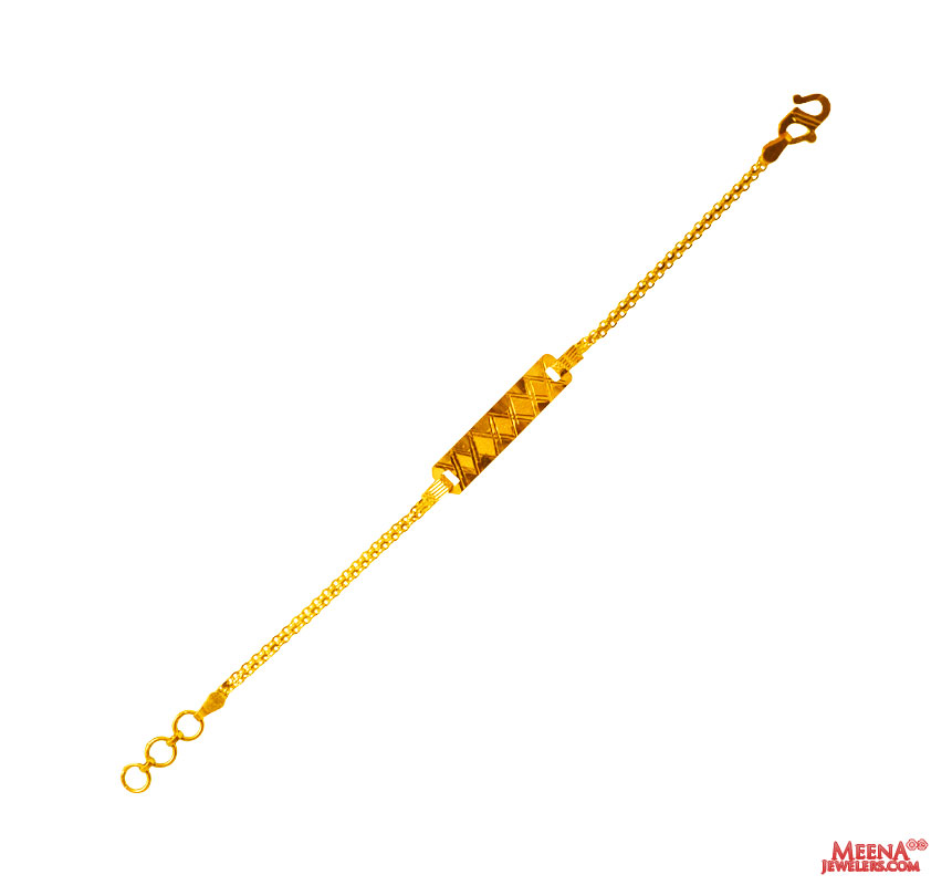 22Kt Gold Baby Bracelet