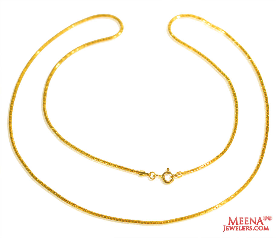 22Kt Yellow Gold Chain 