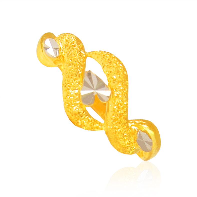 22Kt Gold Two Tone Ladies Ring