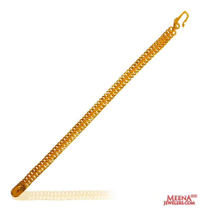 22kt Gold Boys Bracelet 