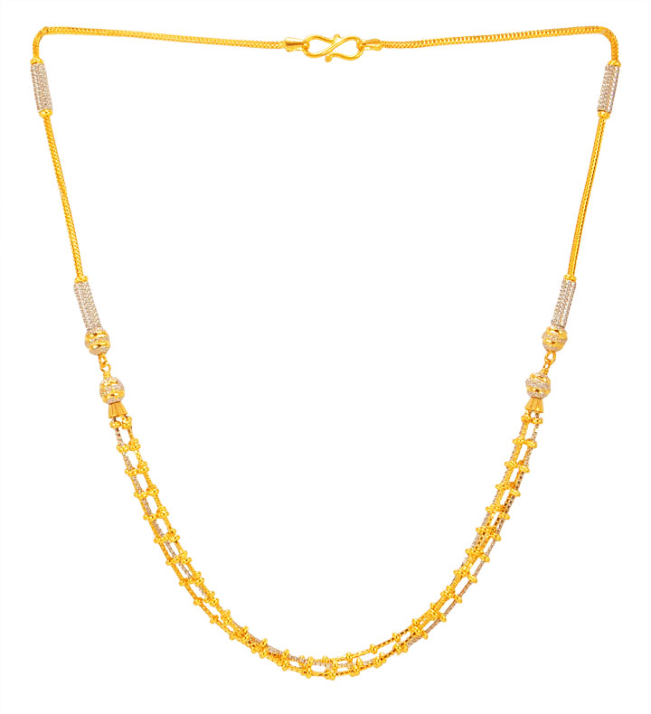 22KT Gold Designer Necklace Chain