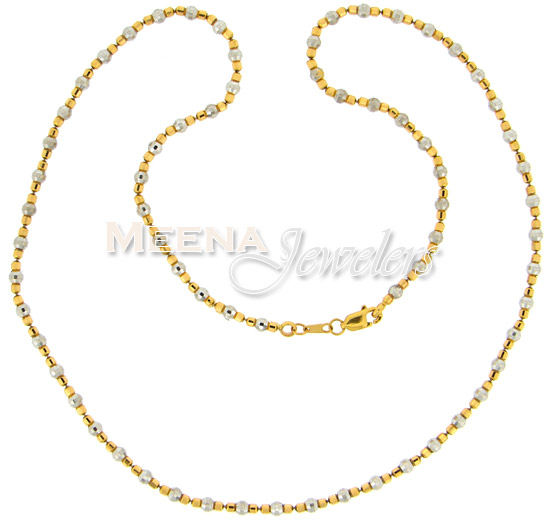22 Kt Gold Fancy Chain