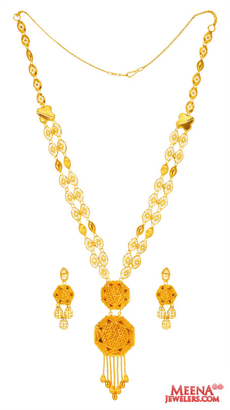 22Karat Gold Light Necklace Set