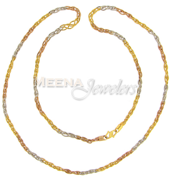 22 Kt Gold Fancy Chain