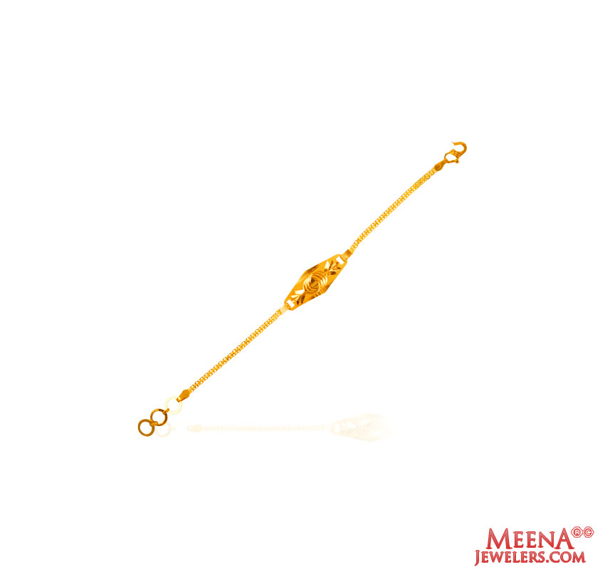 22Kt Gold Baby Bracelet