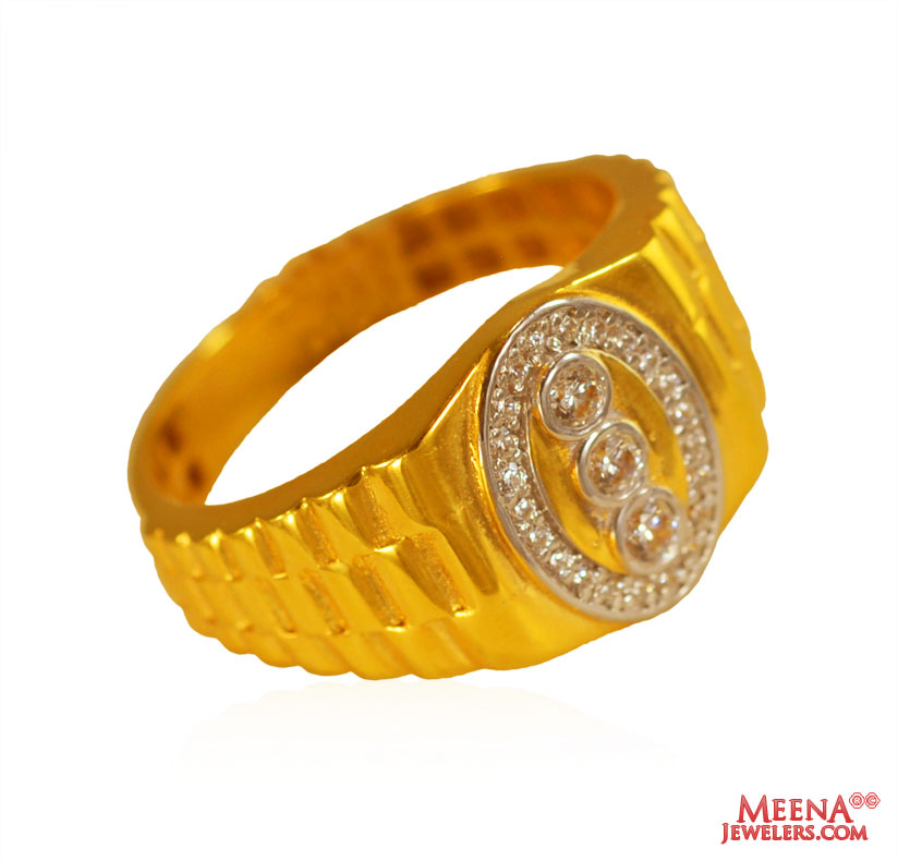 Mens 22K Gold Ring