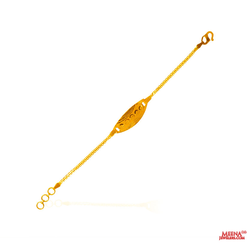 22Kt Gold Baby Bracelet