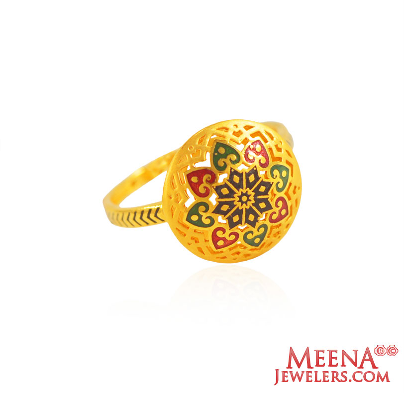 22K Gold Fancy  Ring