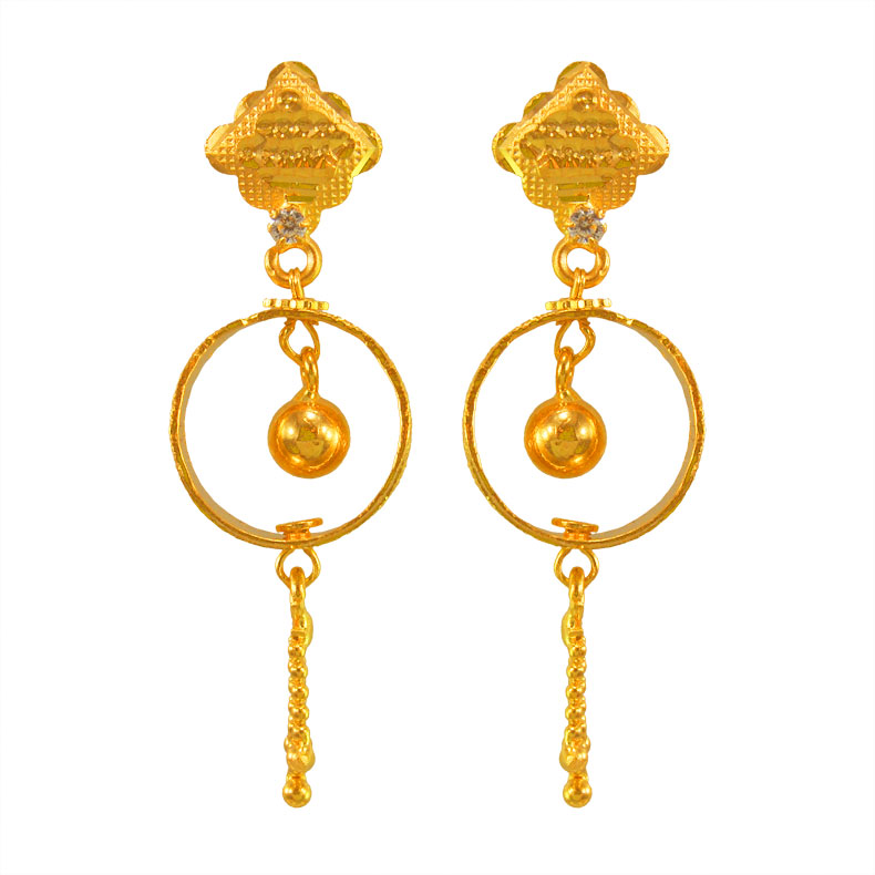22Kt Gold Hoop Earrings