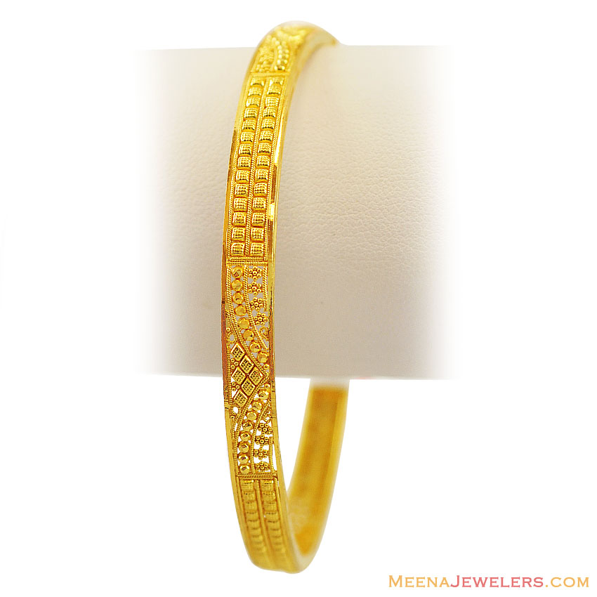 22K Gold Bangles Design