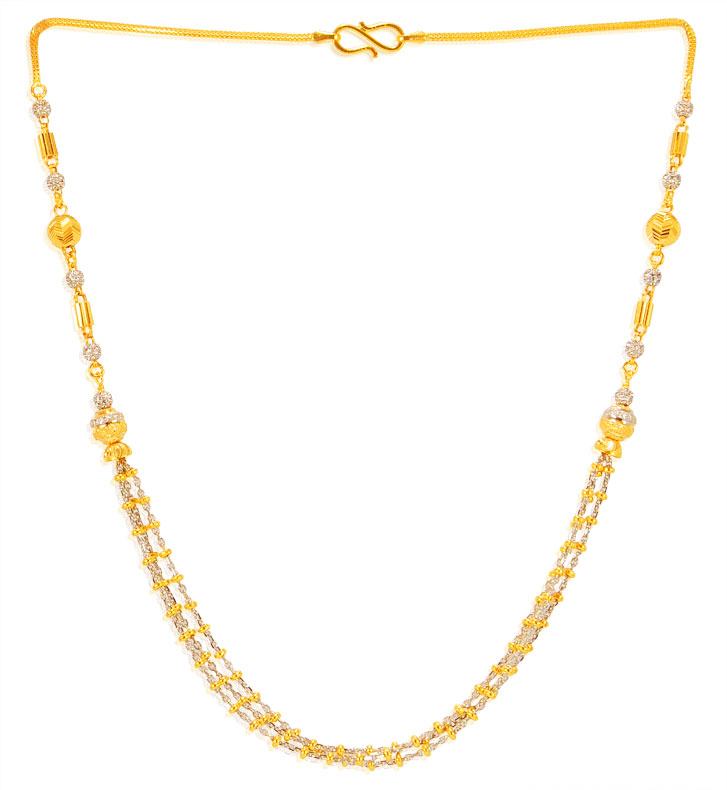 22kt Gold Designer Chain