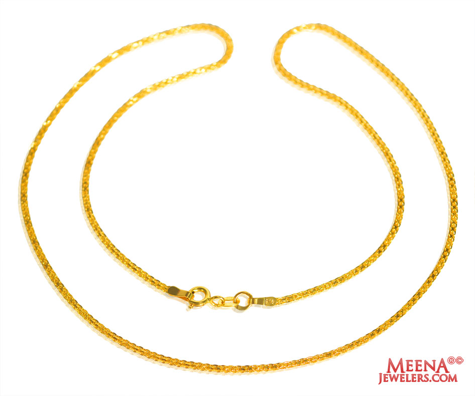 22Kt Yellow Gold Chain 