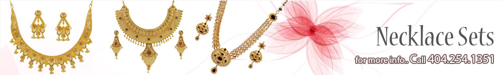 Gold Necklace sets ( 22kt Gold Indian Necklace Set) 