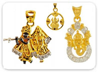 Pendants >  Ganesh, Laxmi and other God Pendants > 